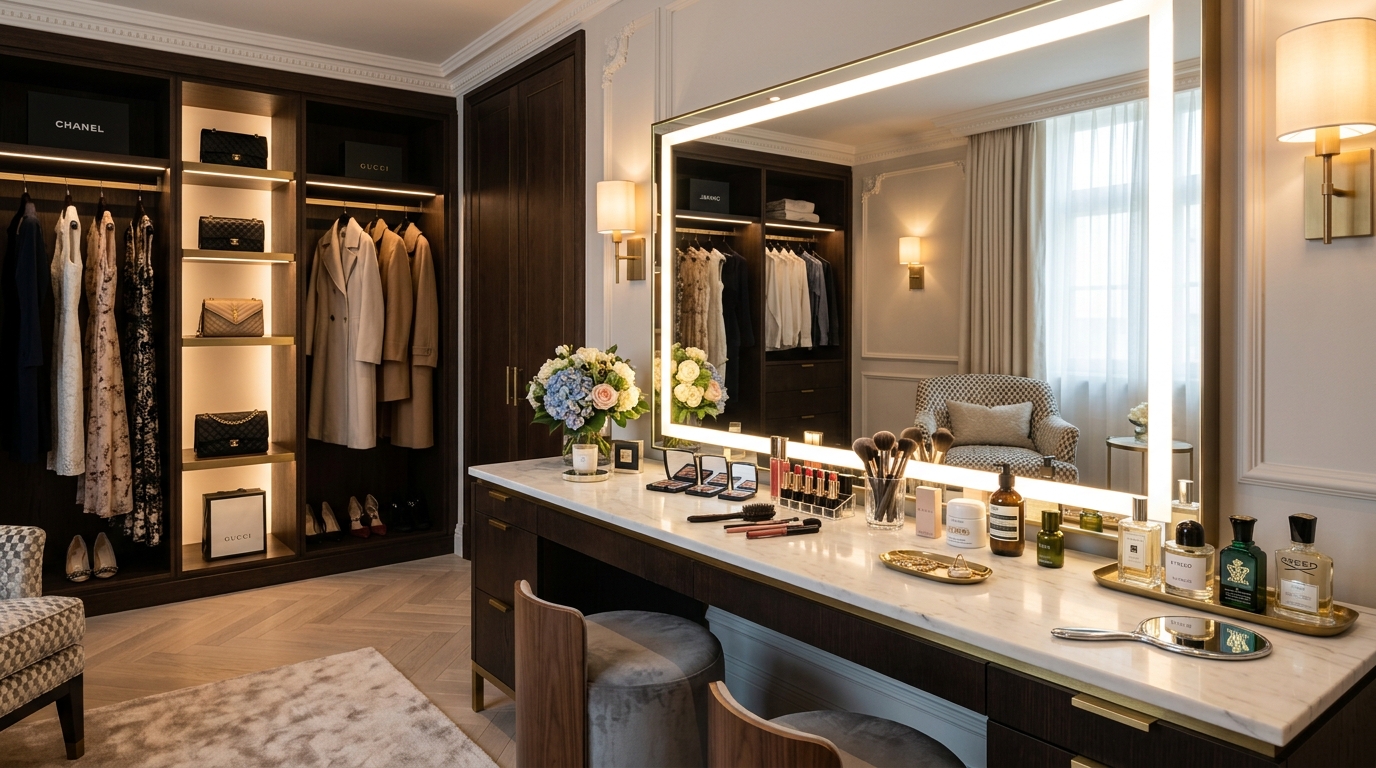Zona de styling si machiaj